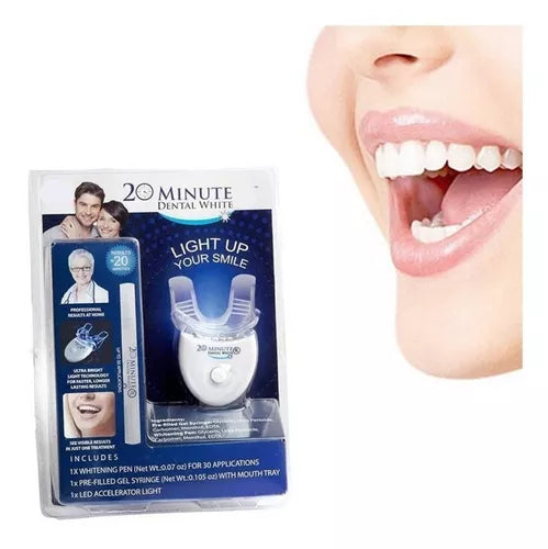 Blanqueador Dental 20 Minutos - Envio Grátis a Todo Chile 🚚 ¿Listo para deslumbrar con tu sonrisa?