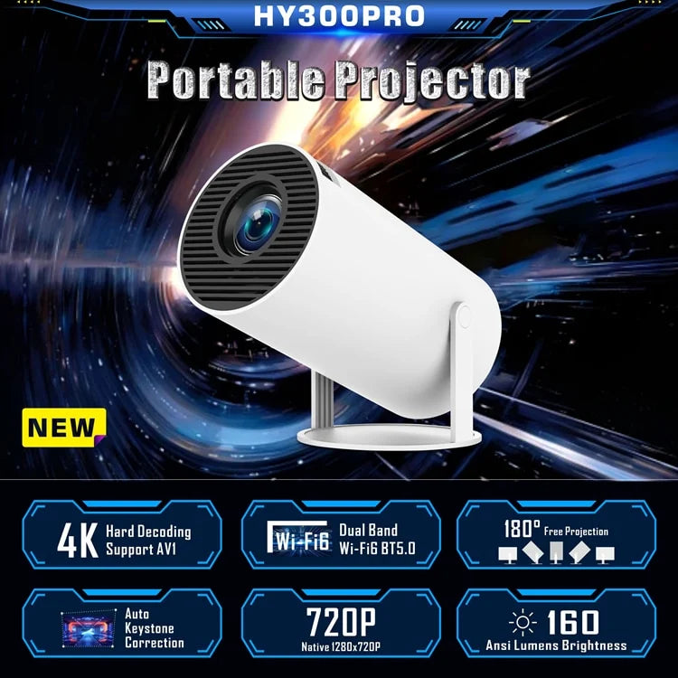 Proyector Smart Cine Wifi Bluetooth HDMI 1080p - Pago Contra Entrega